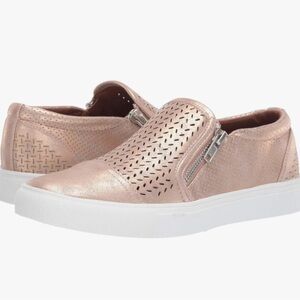 Rose gold sneakers